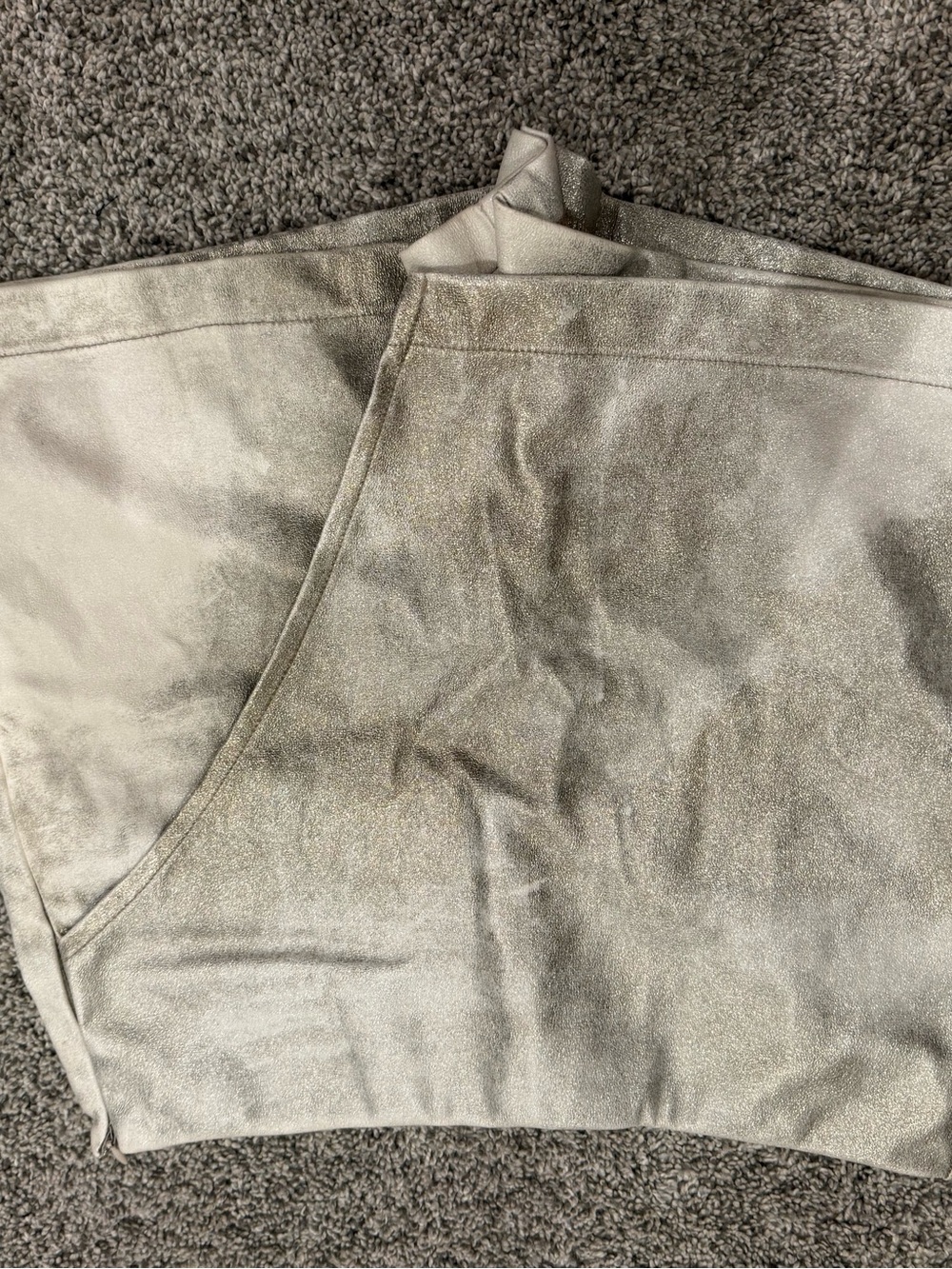 Francesca’s - Metallic Gold Skirt